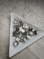 Fassung für Kristalle 8 mm / 20 Stück