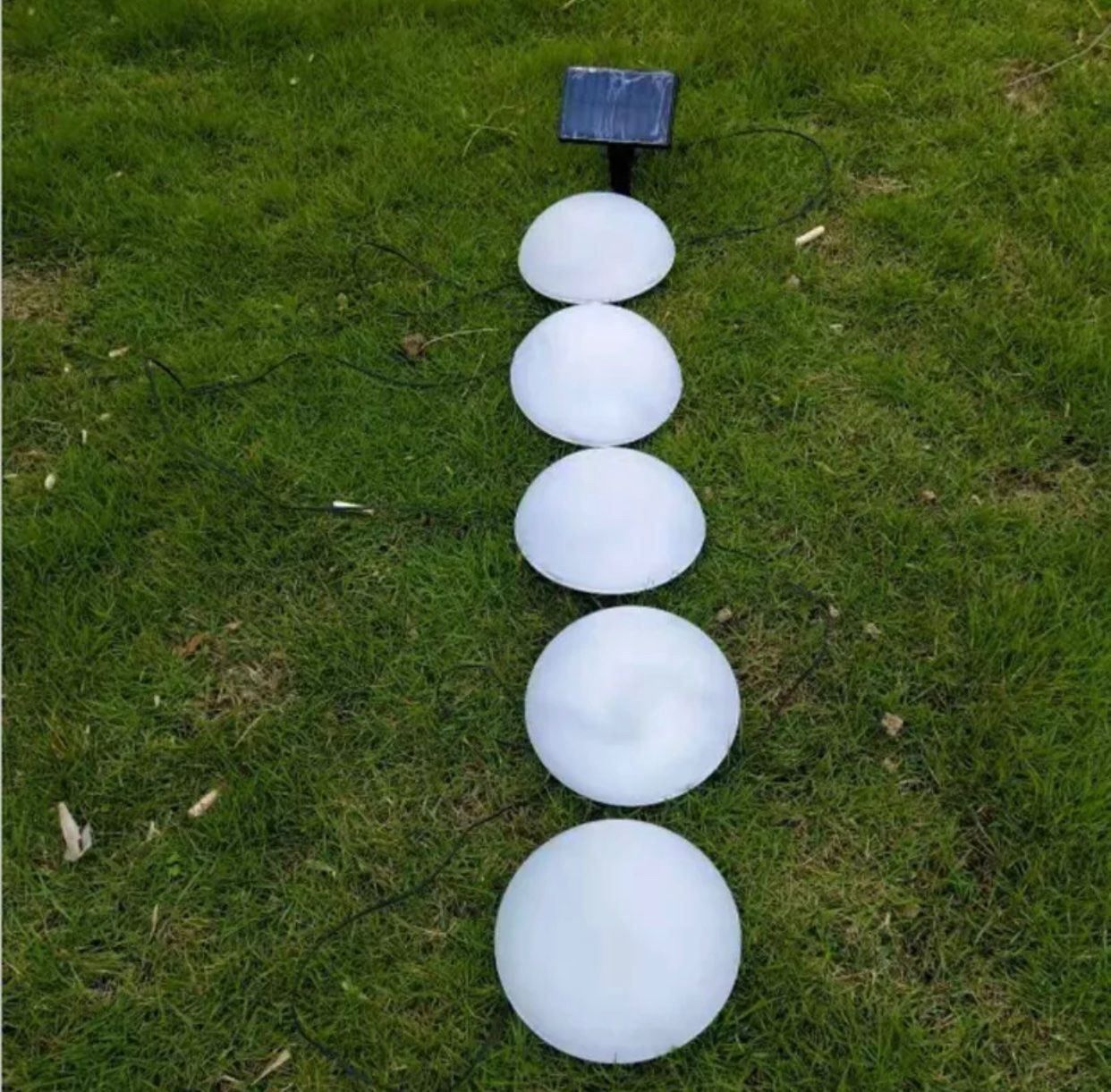 Lampen: +5 x LED Solar Lampen Kugel Design Garten – Neu und originalverpackt aus Amriswil von JaJa-Express 3