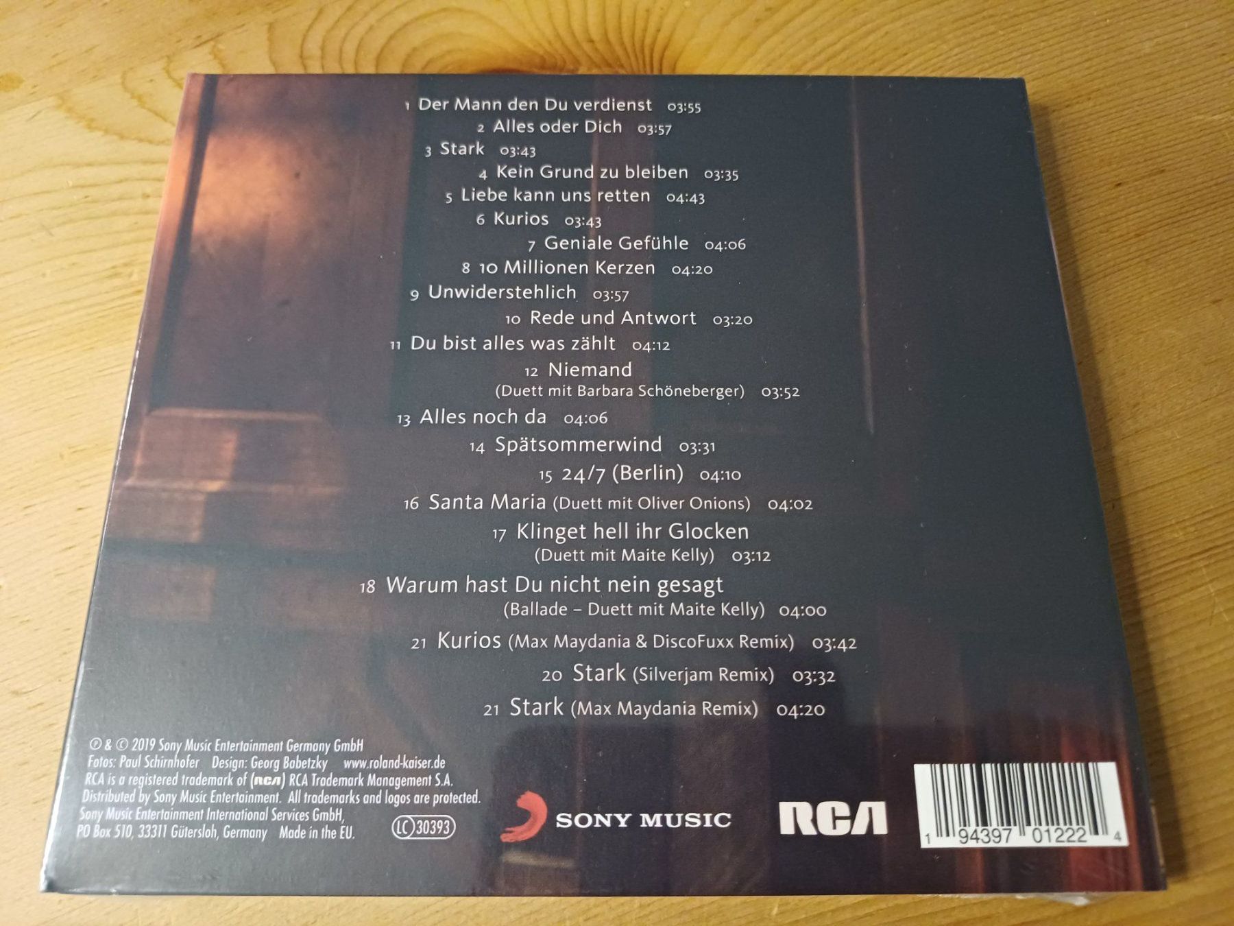 CD: Roland Kaiser - Alles oder Dich - lim. Super Deluxe Edition – Nuovo e nell'imballaggio originale da Jona venduto da Rreto71 1