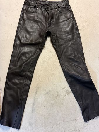 Motorrad Leder Hosen 52 Held