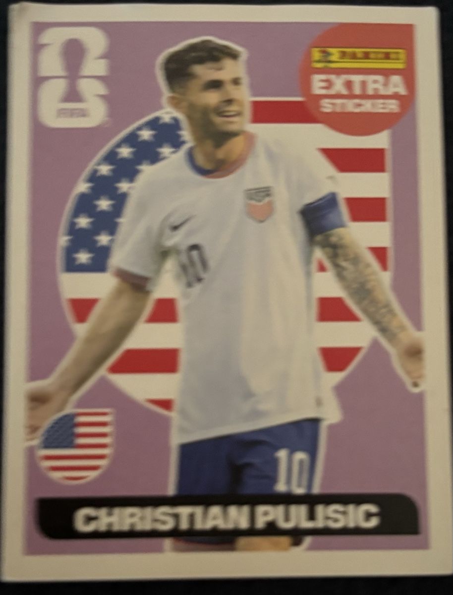 Panini Carte collezionabili: Extra Sticker 2026 Wm Christian Pulisic – Nuovo (secondo la descrizione) da Pfäffikon ZH venduto da Huerlimaa01