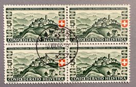 PP22 Viererblock Stempel Vulpera SBK 15.-