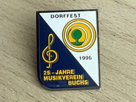 Pin Dorffest 25. Jahre  Musikverein Buchs 1996