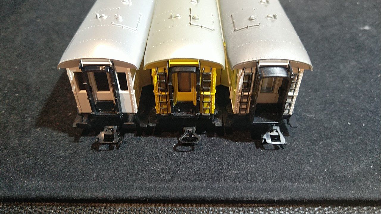 Märklin Modelleisenbahnen: 3 Märklin Werbewagen 4121/4122/45957 – Gebraucht aus Uster von Regenwurm61 1