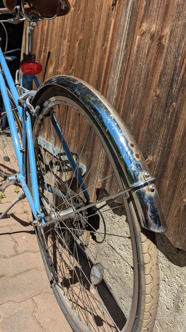 Siech Biciclette: Retro Damenfahrrad SIECH, hellblau, Gebraucht – Usato da Bern venduto da david_bu 3