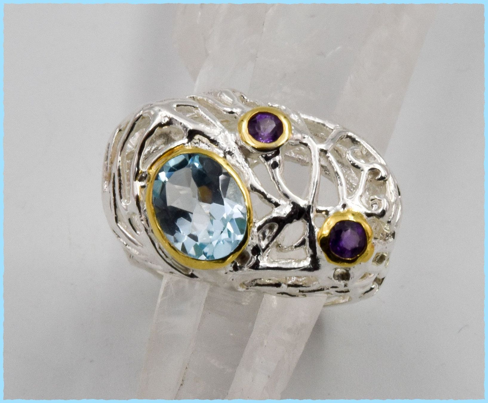 Anelli: ♛ Künstlerschmuck 925 Silberring – Nuovo e nell'imballaggio originale da Oberglatt ZH venduto da Hot-Spot