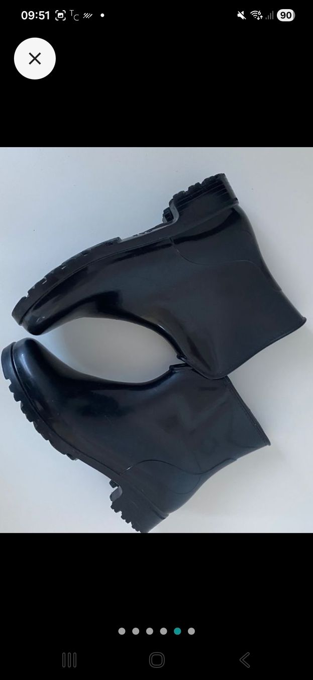 Scarpe per ragazze: Gummistiefel schwarz Grösse 36 – Usato da Eschenbach SG venduto da SanFranciscoCalifornia
