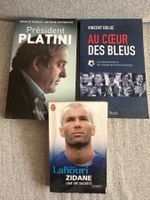 Lot de trois livres sur le football professionnel français