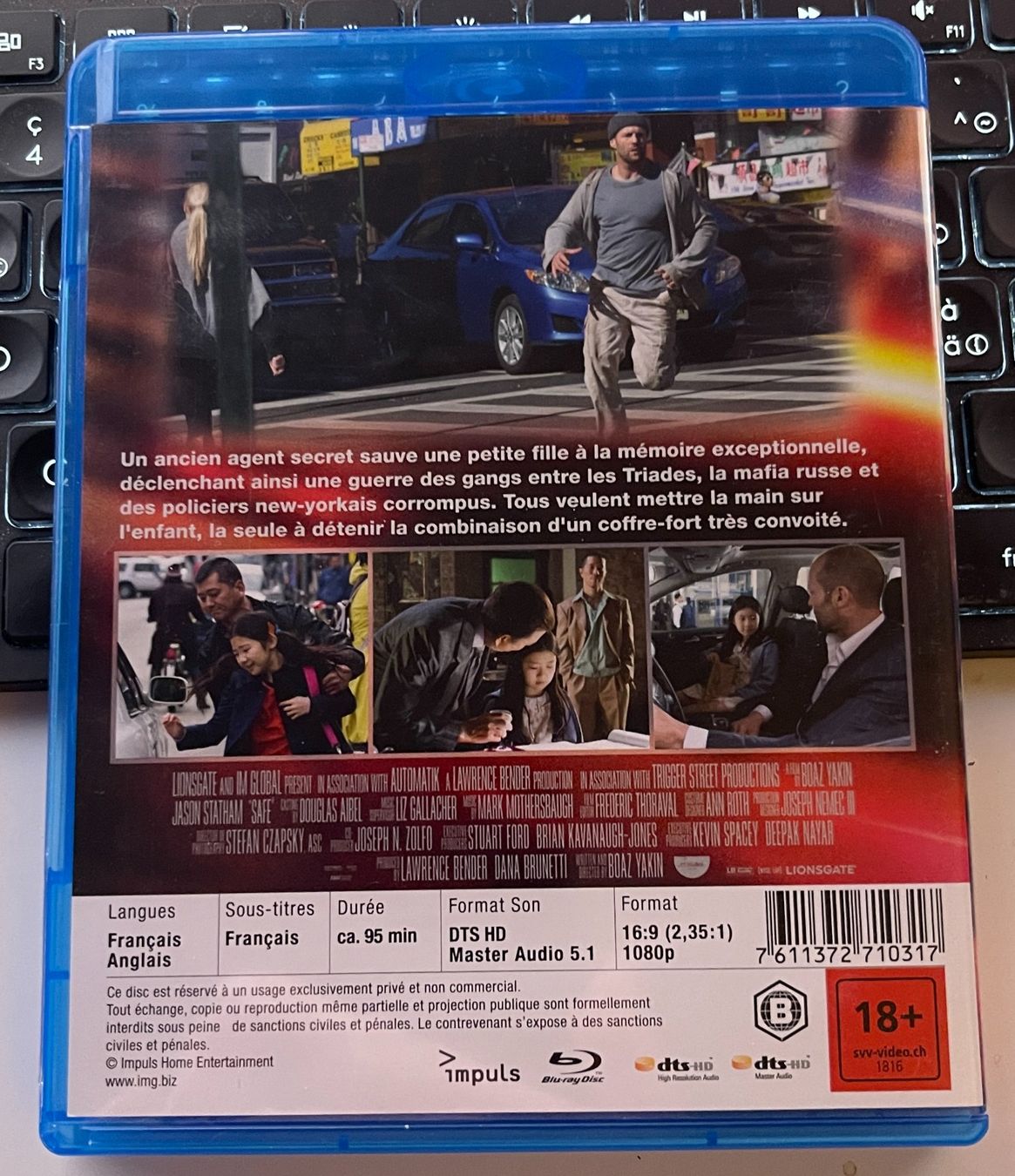 Alle DVDs: Safe (2012) - Blu-ray – Gebraucht aus Semsales von __Florian__ 2