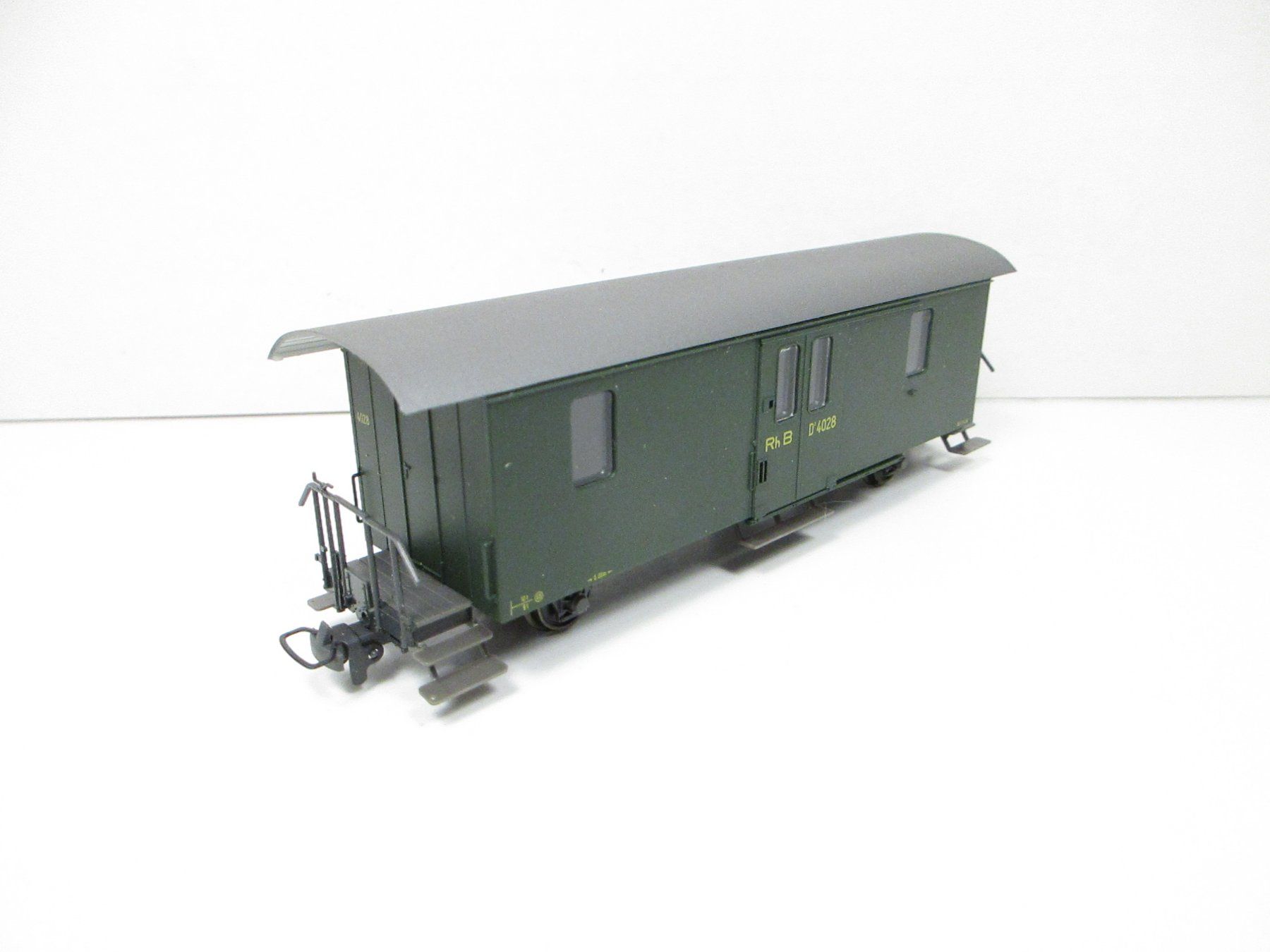 Bemo Modelleisenbahnen: Bemo H0m 3264 RhB Gepäckwagen D2 4028 – Gebraucht aus Olten von Heinrich875 3