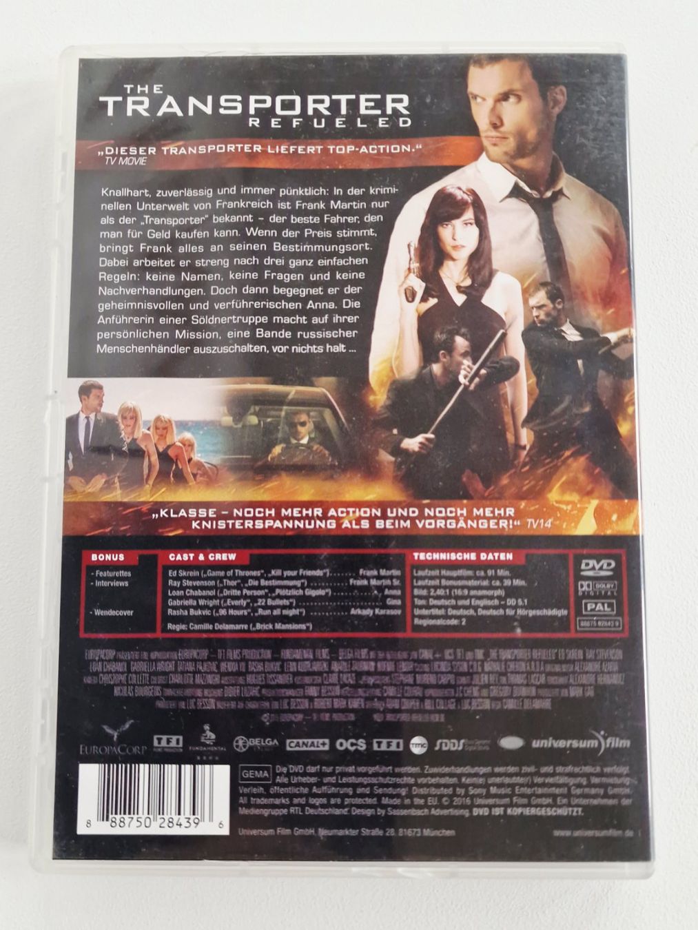 Alle DVDs: DVD The Transporter Refueled – Gebraucht aus Hallau von CHACLA 1
