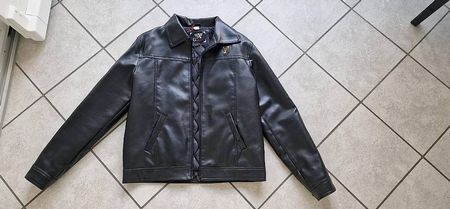 Lederjacke schwarz, ungetragen, für Herren, Grösse M