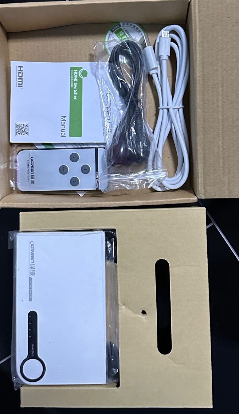Ugreen Hub & Switch: 3-Port 3x1 HDMI Switch – Nuovo e nell'imballaggio originale da Ballwil venduto da AyngaMarket 2