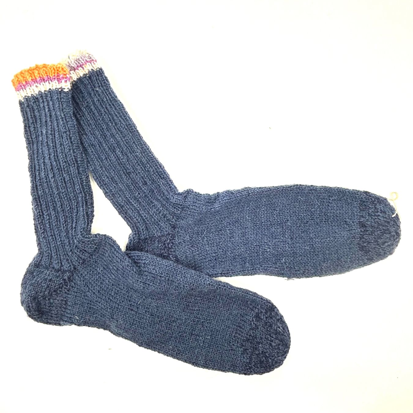 Calze: Handgestrickte Wollsocken Grösse: 40/41 – Nuovo (secondo la descrizione) da Oberrüti venduto da SussiundStrolch