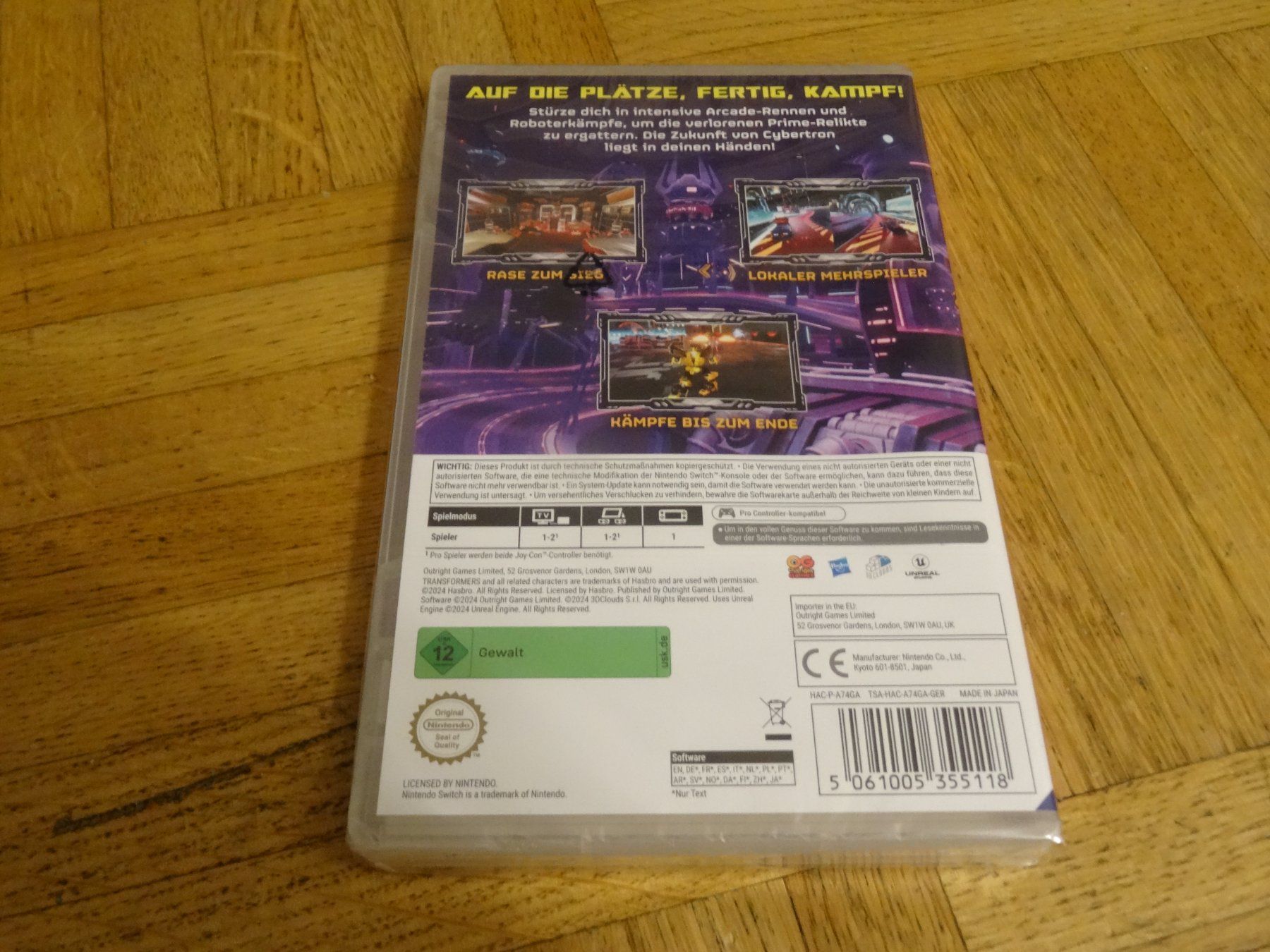 Nintendo Giochi: Transformers Galactic Trials Switch, NEU&OVP – Usato da Olten venduto da Disc-Ausverkauf 1