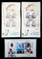 ESPAGNE 3 BLOCS DE TIMBRES OBLITÉRÉS  1995 + 2004  /U980