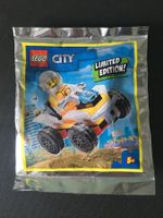 Lego City Minifigur - 952108 - Stuntmann mit Quad