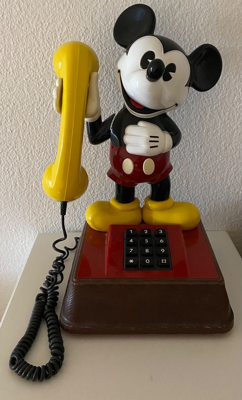 Telefoni: Mickey Mouse Telefon - Disney Nostalgie! – Usato da Zürich venduto da ves_w6wl