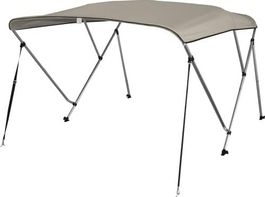 Bimini Top Deluxe Sonnenschutz mit 3 Armen, Aluminium