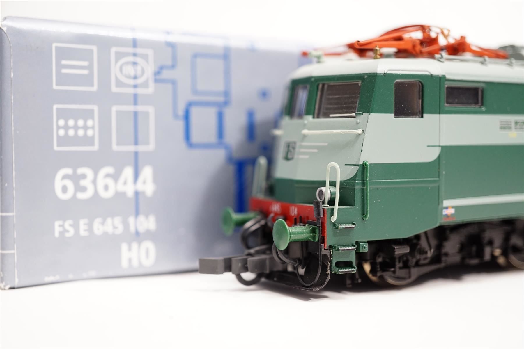 Roco Modellini di ferrovie: 5ƒ Roco 63644 FS E 645 E-Lok grün – Usato da Uetendorf venduto da tigermuegi
