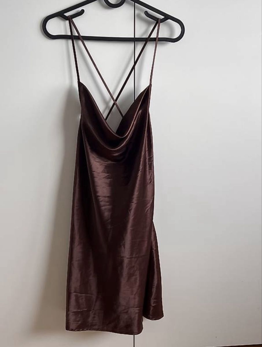 H&M Vestiti: H&M Satin Kleid Gr.38 – Usato da Winterthur venduto da Bilure 1