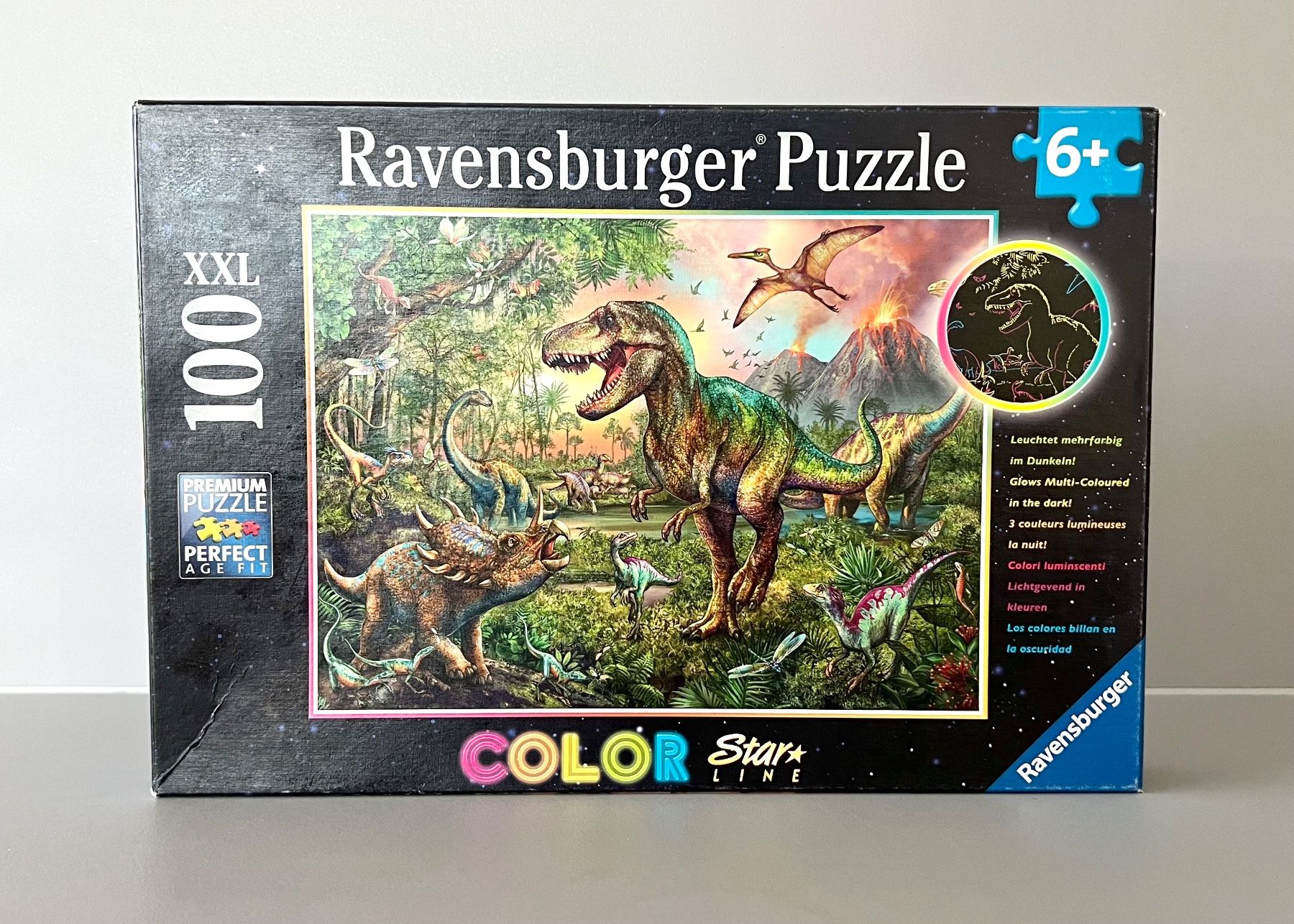 Ravensburger Puzzle: Dinosaurier-Puzzle, 100 Teile – Usato da Zürich venduto da berthy