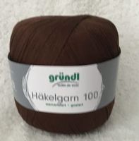 Häkelgarn 100 138-Schokolade klöppeln Häkeln filethäkeln