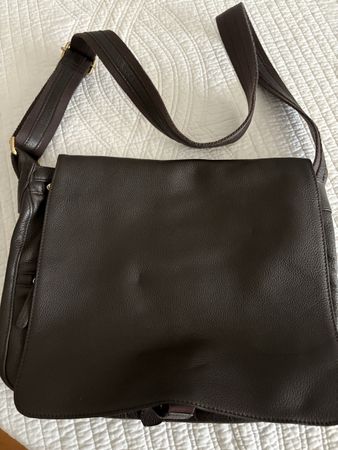 Paul Kehl 1880 sacoche pour ordinateur cuir marron