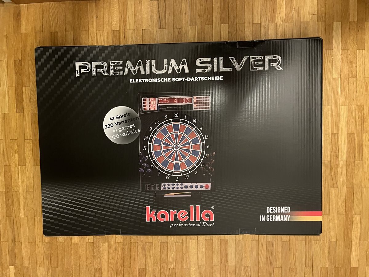 Freccette: Dartscheibe Karella Premium Silver – Nuovo e nell'imballaggio originale da Rothenburg venduto da Bambu4 1