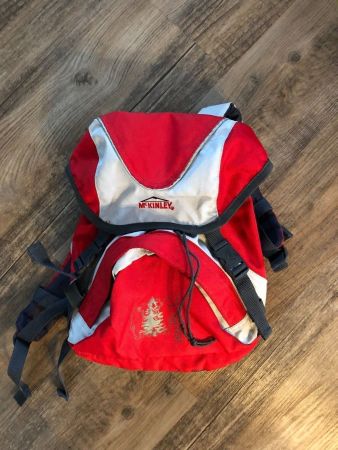 Rucksack Kinde Mc Kinley rot grau 10l