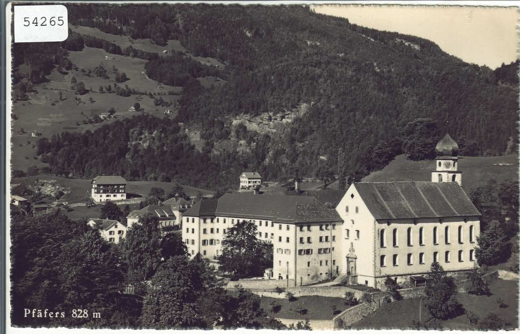 Cartoline postali: Pfäfers - Dorf – Usato da Ettingen venduto da Kartenplanet