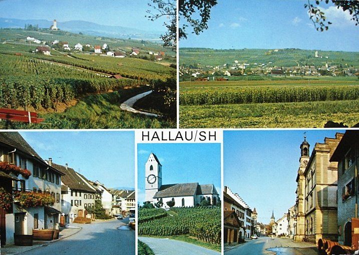 Cartes postales: HALLAU SH – D'occasion à Jona par philajona