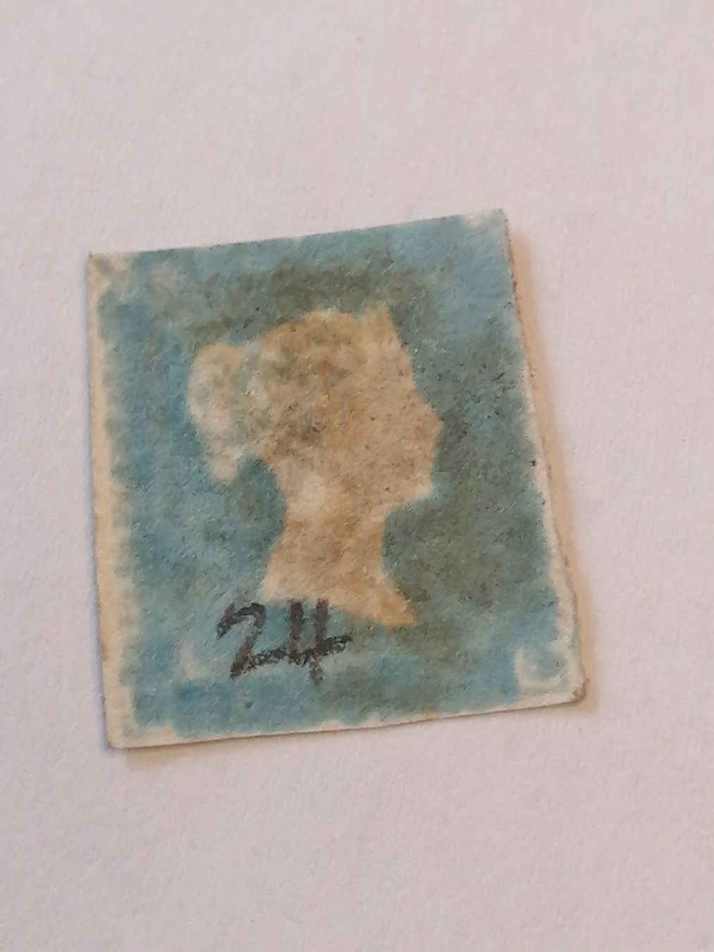 Tous les timbres: One Penny Red 1841, Platte 24 – D'occasion à Happerswil par tschergi 1