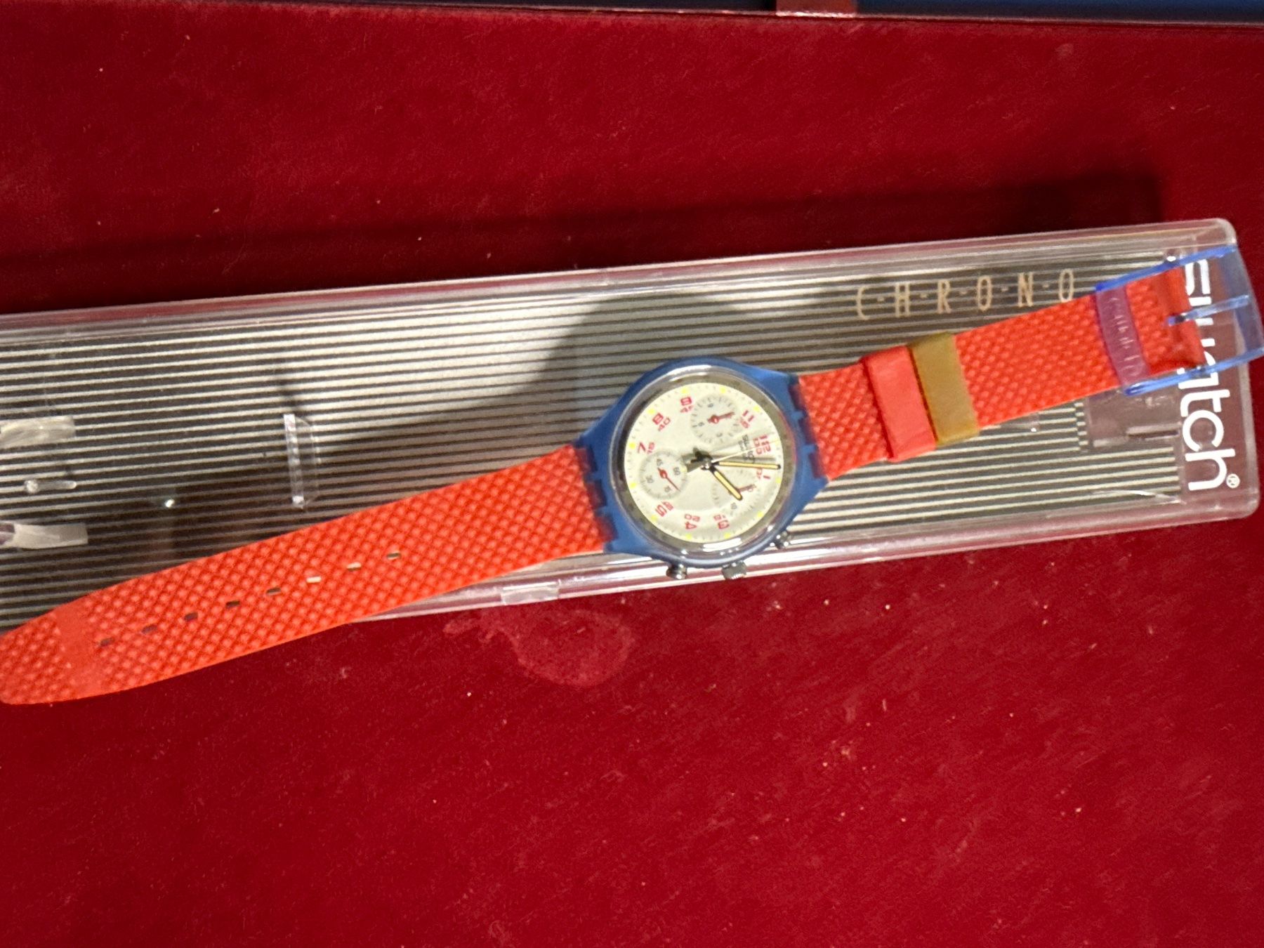 Swatch Montres: Swatch Chrono 1991 Ungetragen – Neuf (Voir description) à Pfeffingen par Allhandelklgwatches 2