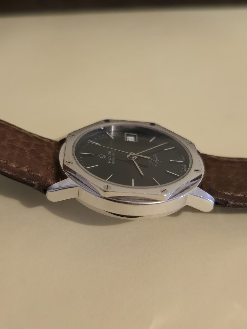 Revue Thommen Orologi: Montre Revue Elysee Quartz Suisse - Avec boît – Usato da Grand-Lancy venduto da Montre-Swiss 6