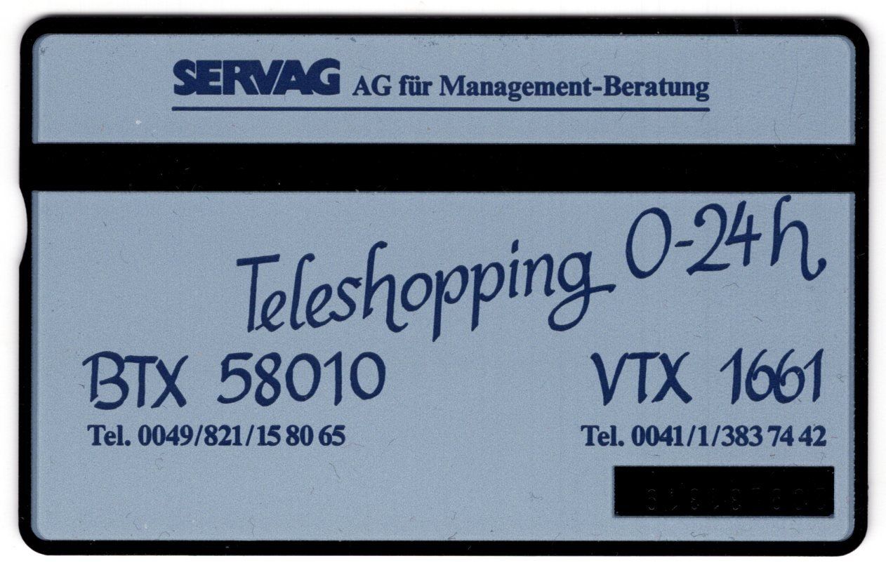 Schede telefoniche: SERVAG AG, Schiffs Comic - seltene Firmen Taxcard – Nuovo (secondo la descrizione) da Eglisau venduto da Chperfins 1