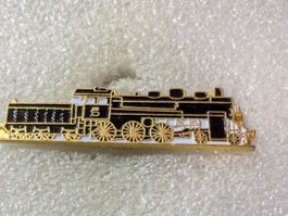 Ansteckpin 138: Eisenbahn Dampflokomotive