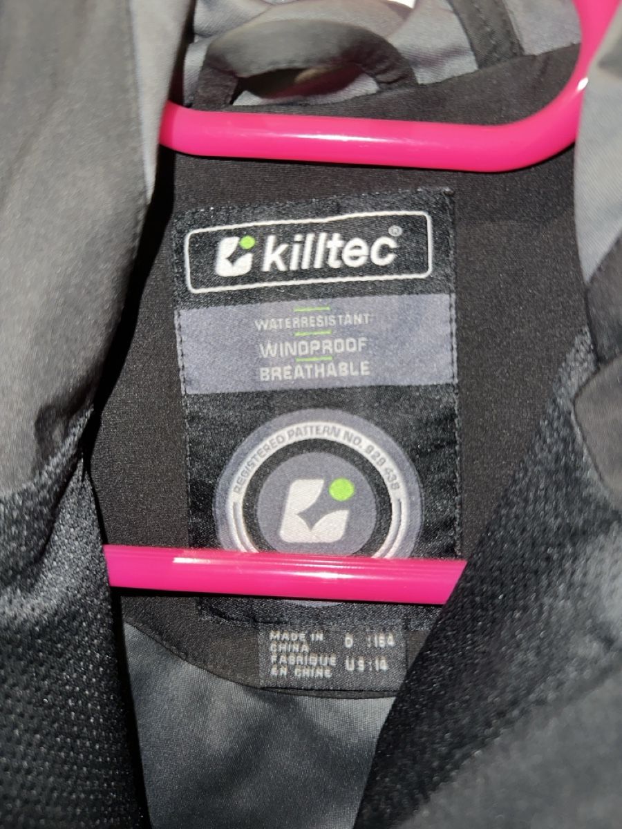 Killtec Giacche & Cappotti: Killtec Softshell Jacke schwarz Grösse 164 winddicht – Usato da Sachseln venduto da Gina061 1