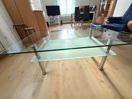 Salontisch aus Glas