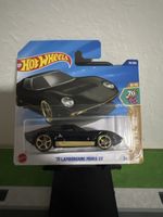 Hot Wheels '71 Lamborghini Miura SV, Schwarz/Gold, Neu!