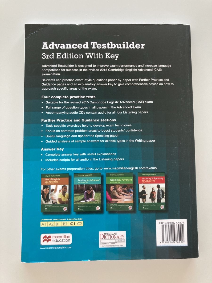 Libri: Advanced Testbuilder, 3rd Edition, Amanda French! – Usato da Mörschwil venduto da Appenzell2 1