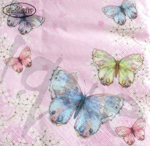 Tovaglioli: Serviette bellissima rosa (1304) 2Stk. – Nuovo (secondo la descrizione) da Schlatt TG venduto da kreativ-atelier