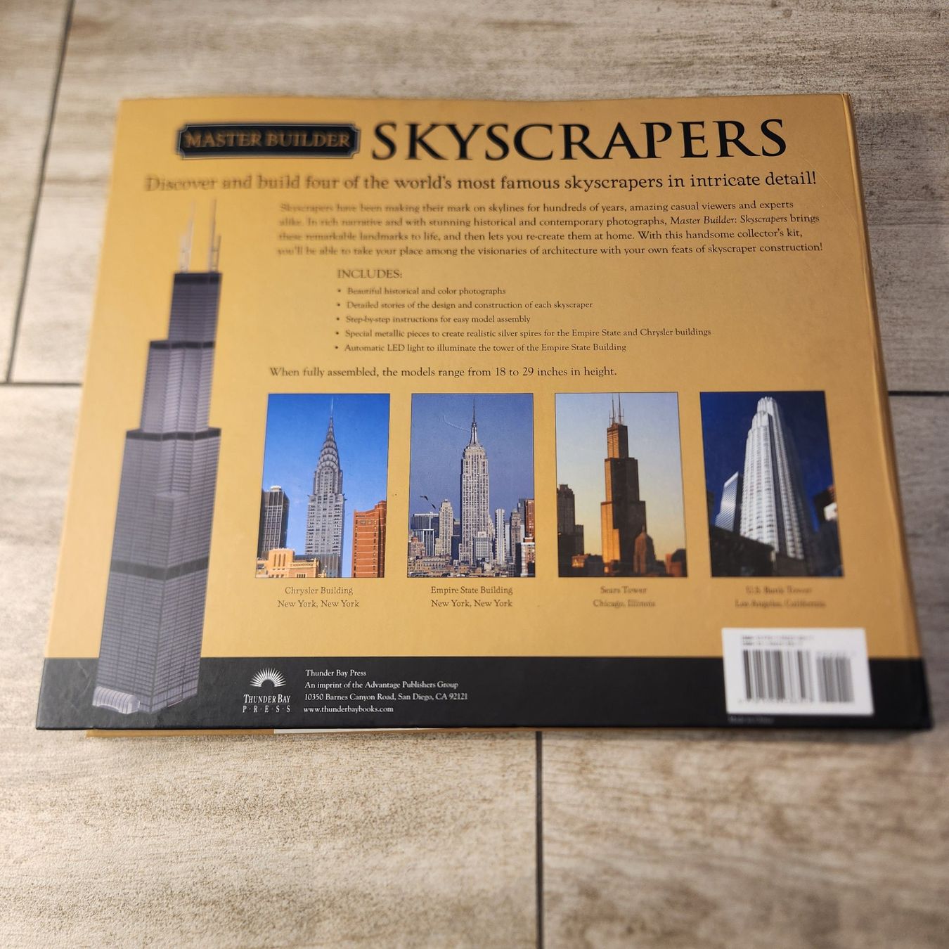 Caterham Kit di costruzioni: Master Builder Skyscrapers Architektur-Baukasten mit LED – Usato da Altendorf venduto da Zeitkapsel 5