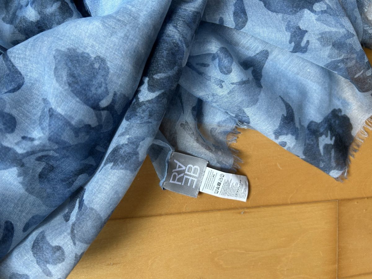Foulard & Sciarpe: Foulard RABE, blau – Nuovo (secondo la descrizione) da Diessenhofen venduto da Bmaurice 1