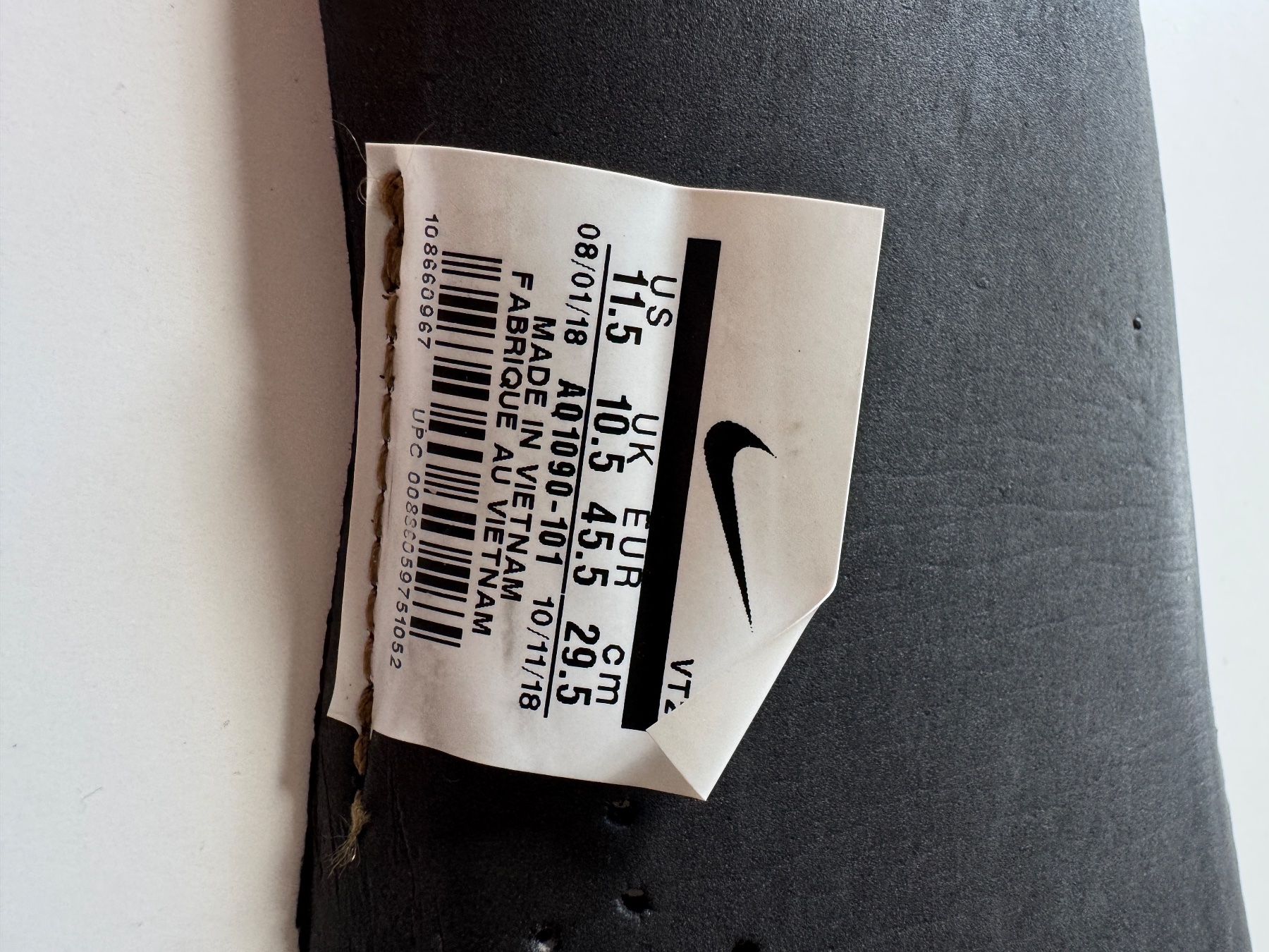 Nike Scarpe da uomo: Nike React Element 87 - Light Orewood Brown - US11.5/EU45.5 – Usato da Bern venduto da Gigigian 1