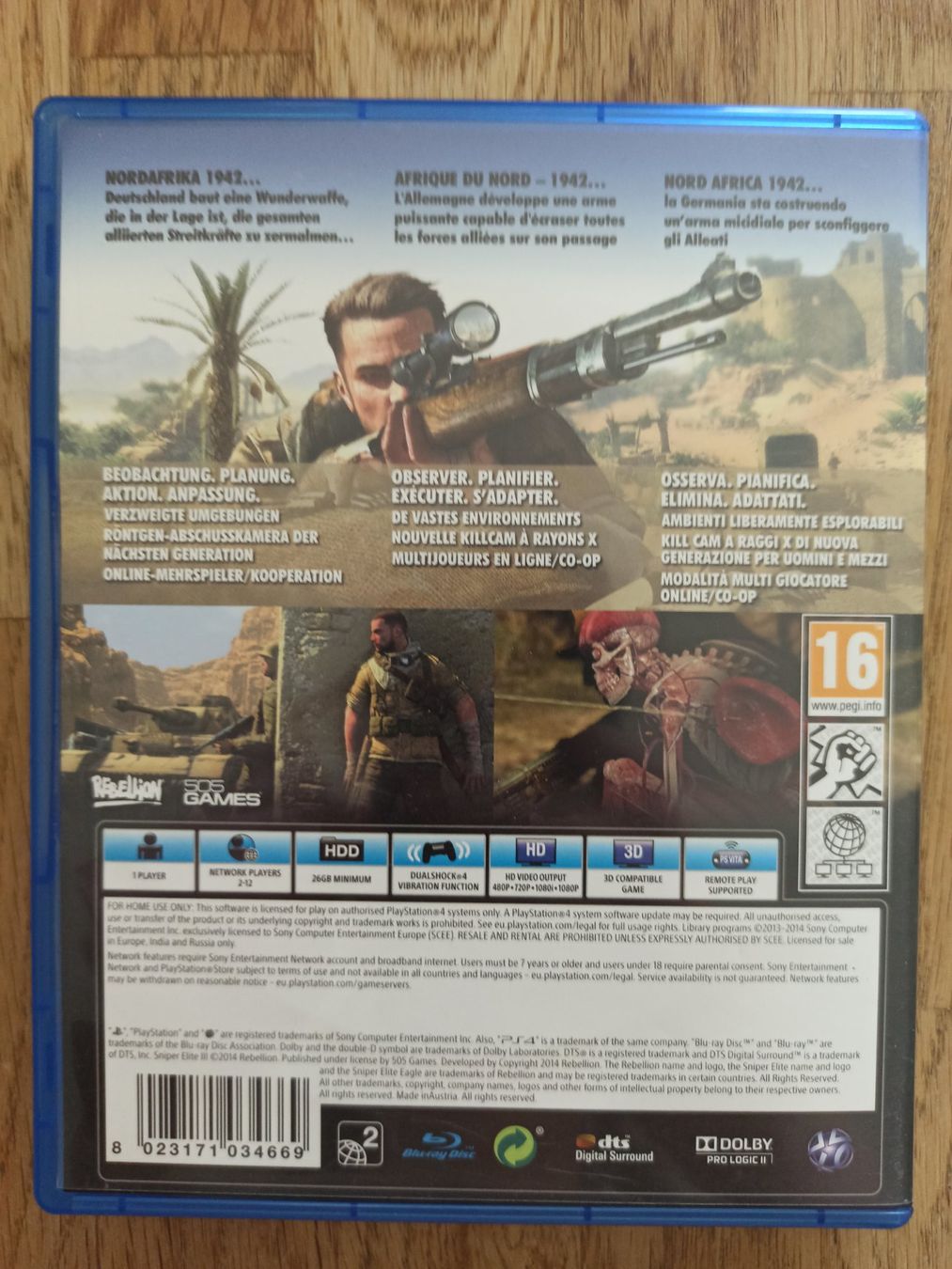 Giochi: Sniper Elite 3 PS4 / PS5   - TOP – Usato da Oberweningen venduto da mar_87mx 1