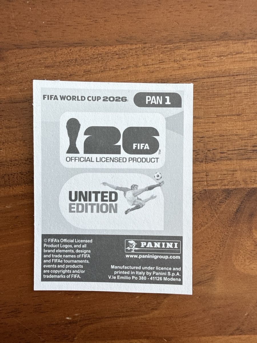 Panini Carte collezionabili: Panini FIFA WM 2026 Einzelsticker PAN 1 – Nuovo (secondo la descrizione) da Adligenswil venduto da alina__delia 1