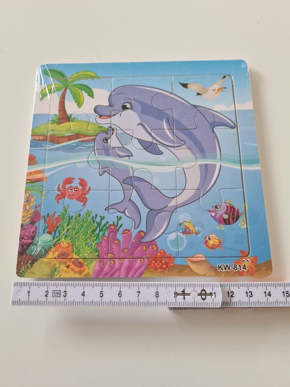 Puzzle: Herziges Puzzle 9-teilig aus Holz – Nuovo e nell'imballaggio originale da Arlesheim venduto da Vera6 1
