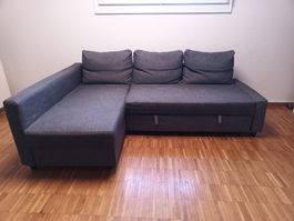 IKEA FRIHETEN Eckbettsofa mit Bettkasten – CHF 1.–