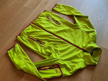 Rukka Outdoor Wander Hiking Softshell Jacke/ Neon Gelb